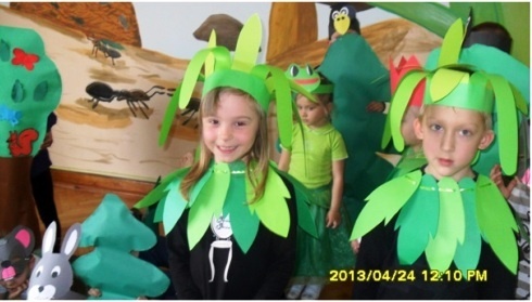 Przedszkolaki lubią teatr i ekologię